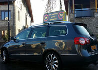 Helle Taxi-Spitze LED-Anzeigen-Dach-Zeichen im Freien für Autos mit doppelter Seitenverkleidung