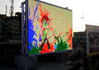 Hohe Helligkeit P5 imprägniern geführte Videowand die im Freien, die mit Eisen-Kabinett farbenreich ist
