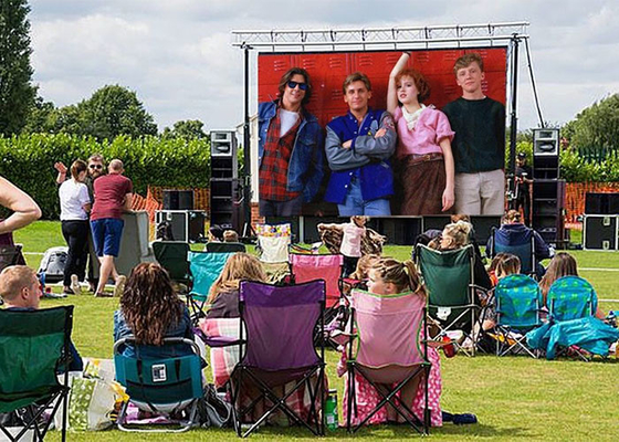 Mietbleischirm-Show-Hintergrund-im Freien Videowand des Beweglich-P4.81