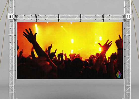 P2.6 P2.97 stellen LED-Videodarstellungs-hohe Bildwiederholfrequenz im Freien 3840Hz an