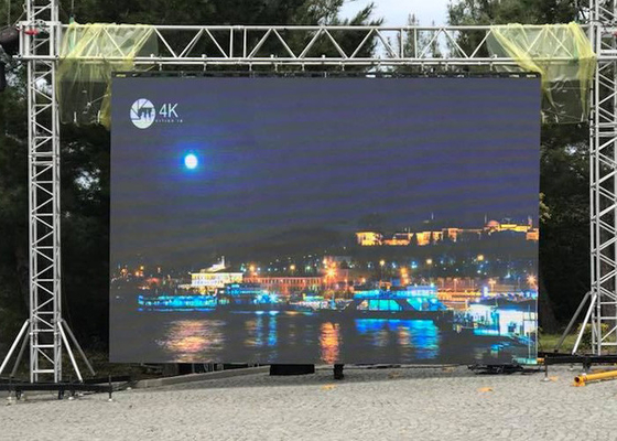 P2.6 P2.97 stellen LED-Videodarstellungs-hohe Bildwiederholfrequenz im Freien 3840Hz an
