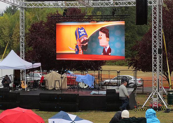 P2.6 P2.97 stellen LED-Videodarstellungs-hohe Bildwiederholfrequenz im Freien 3840Hz an