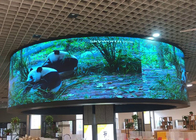 HD P4 kurvte Einkaufszentrum LED des Entwurfs-SMD anzeigen lange Lebenszeit
