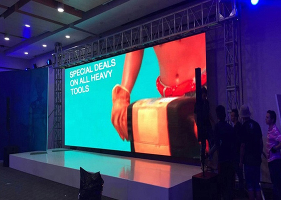 Bewegliche LED-Anzeigen-Innenmiete für Konferenz P2.6 P2.97 P3.91 P4.81