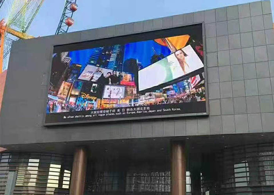 Farbenreiche Werbung im Freien LED zeigen gebogenen Schirm SMD-Plakat-Fenster Fernsehen LED an
