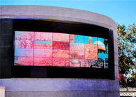 Hochauflösende nahtlose geführte Videopixel-Neigung der wand-Anzeigen-hohen Auflösung 6mm im Freien