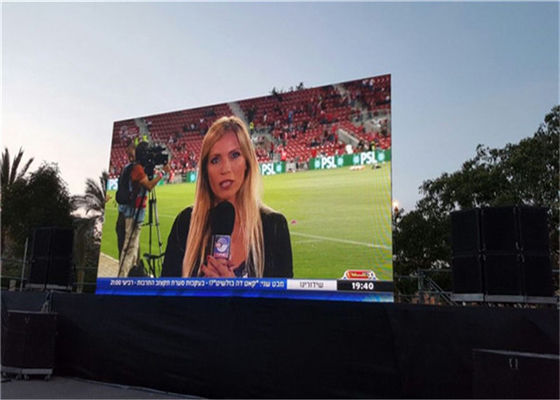 Machen Sie SMD geführten Schirm im Freien für die Werbung der Rgb geführten Energieeinsparung der Platten-110-220v wetterfest