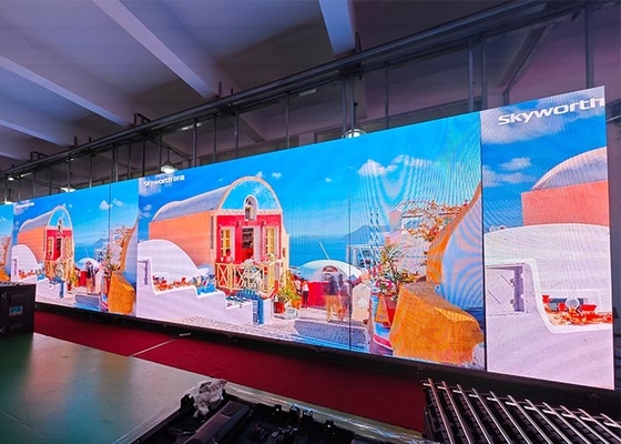 Hochauflösende P1.56 Gob LED Videowand für große Festivalveranstaltungen Programmunterstützung