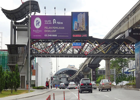 Asynchrone farbenreiche geführte Anzeige im Freien 3G/WIFI-P8 Nissen LED-Anzeigen-6000 wasserdicht