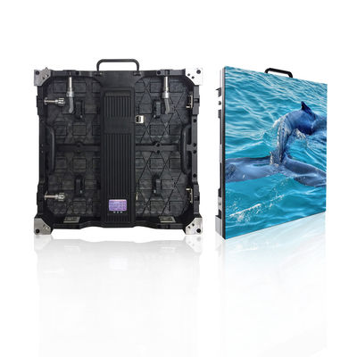 Pixel-Neigungs-Aluminiumprofil-Kabinett SMD farbenreiche Miete im Freien geführtes Schirm-4mm