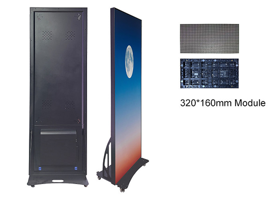 640*1920mm p1.86 Poster LED-Display Fabriklieferungen Innenplatten