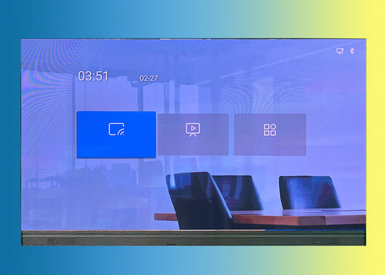 All-in-one LED-Display 115 Zoll Smart Interaktives Bildschirm GOB Panel Ultra HD