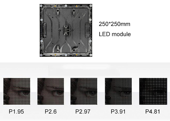 P3.91 1000*500 mm LED-Anzeige für Innenräume Wandmontage/Hängende Frontwartung