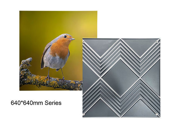 Nahtlose Spaltung 640*640mm Indoor LED Video Wand für Kino Kontrollraum