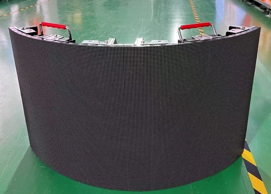 HD P1.9/P2.6 500*500/500*1000mm in Innenräumen flexiblen, weichen, biegbaren Miet-LED-Bildschirmen für die Bühne