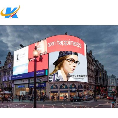 P10 Outdoor LED-Billboard 6500cd/m2 Vollfarbbildschirm