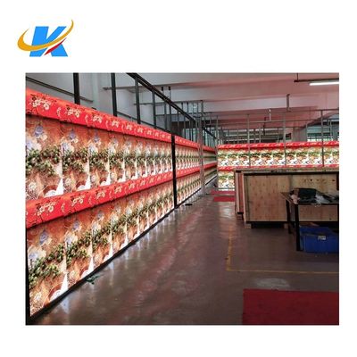 P10 Outdoor LED-Billboard 6500cd/m2 Vollfarbbildschirm