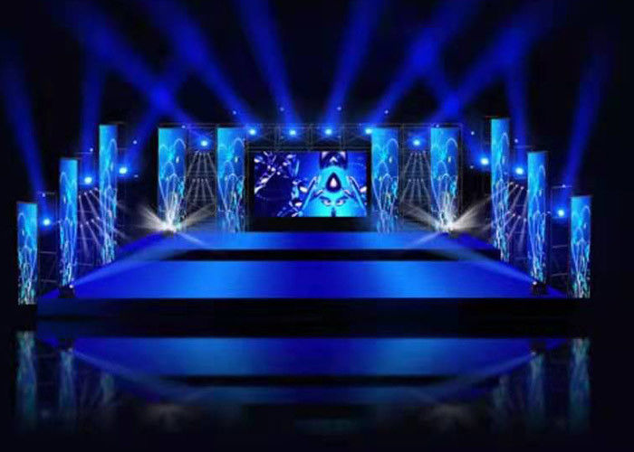 Energy Efficient Indoor Rental LED Screen with 7680Hz Refresh Rate and 100,000 Hours Lifetime